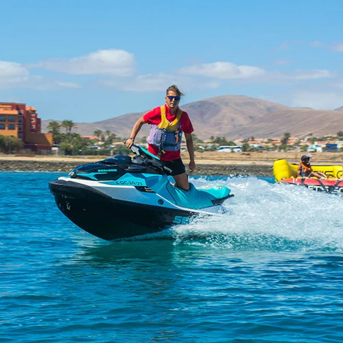 Castillo Caleta de Fuste: Guided Jet Ski Circuit Experience