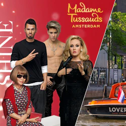 Amsterdam: Madame Tussauds Entry Ticket + Canal Cruise 3
