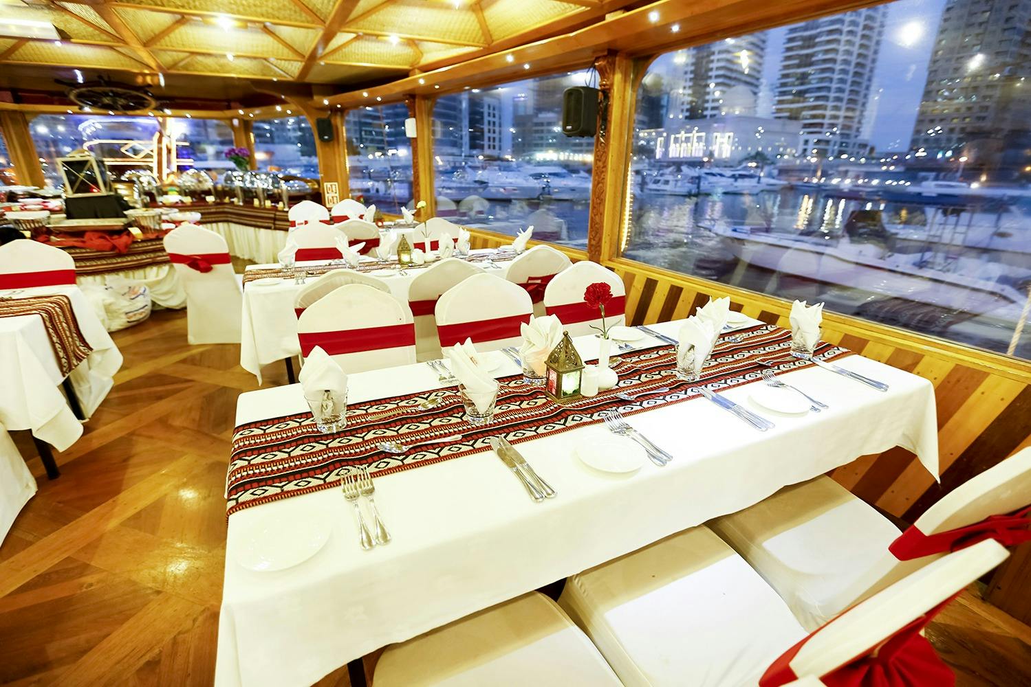 Burj Khalifa + Dubai Creek Dhow Cruise With Dinner