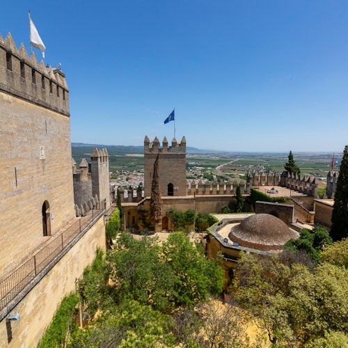 Castillo de Almodóvar del Río en Sevilla: Entrada Castillo de Almodóvar del Río en Sevilla: Entrada