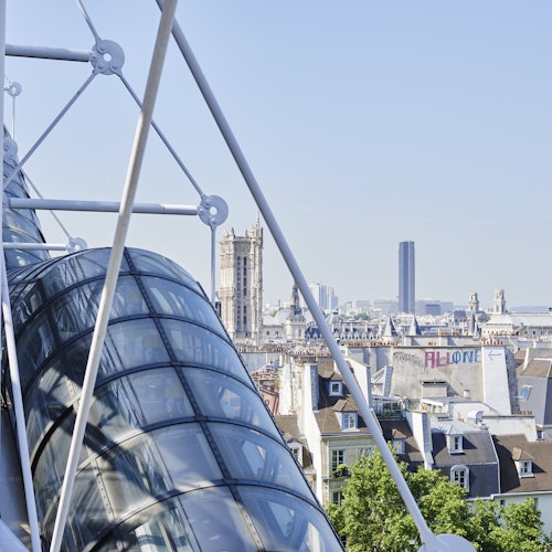 Centre Pompidou: Exhibition & Permanent Collection + Rooftop Access
