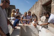Fontána v Pompejích