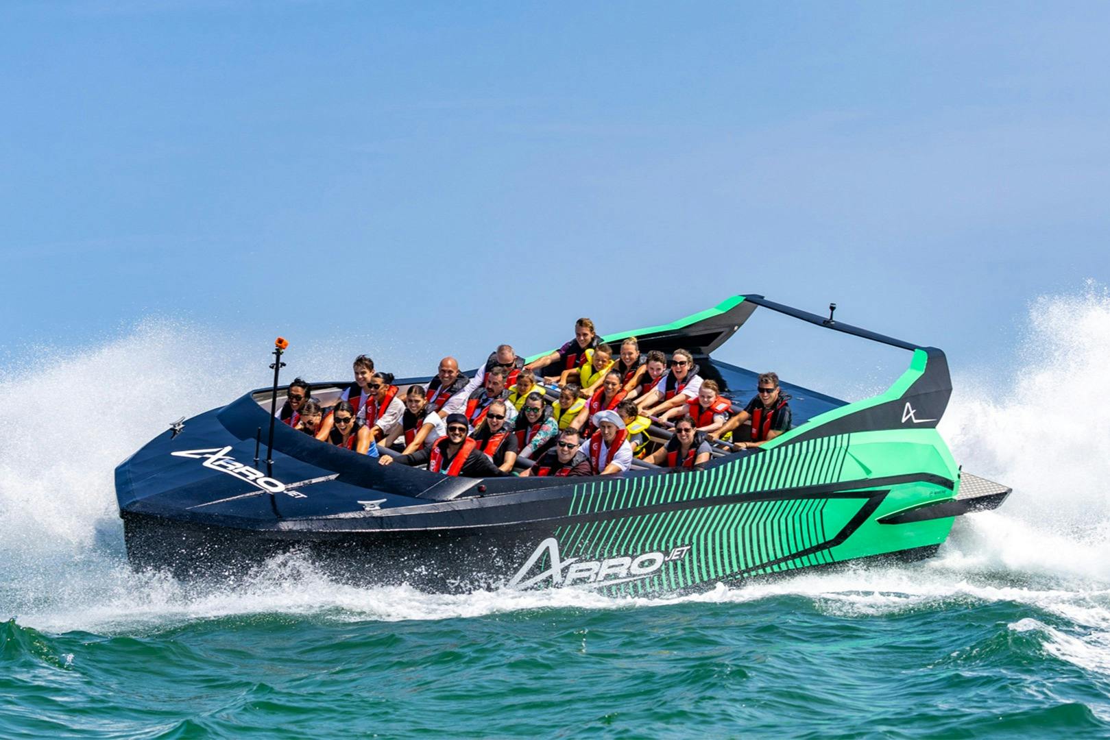 アロ・ジェットボート体験