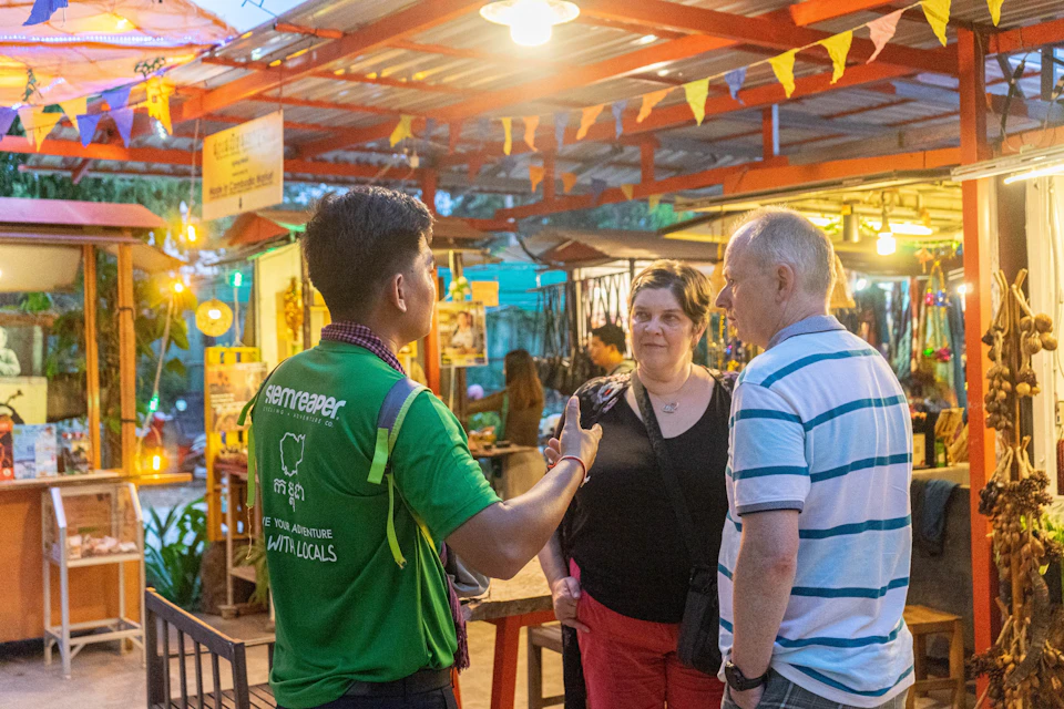 Dive into the hustle and bustle of Siem Reap night markets to explore a local activities and timeless experiences.