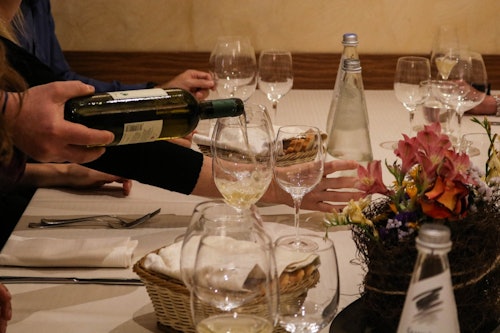 Rome: Guided Wine Tasting + Dinner
