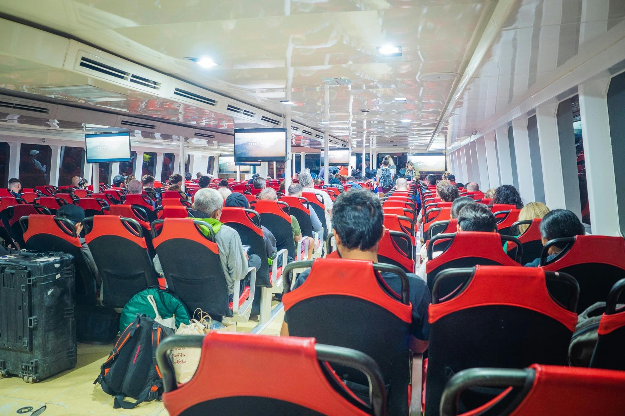 Experience spacious cabins that provide a relaxing atmosphere throughout the journey.