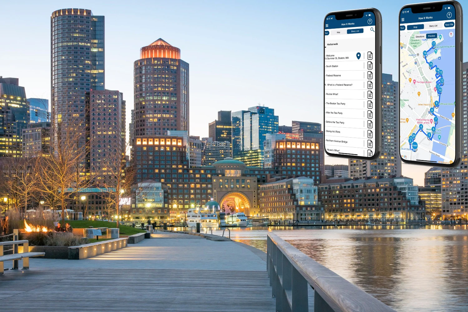 Boston Harbor Self-Guided Audio Tour