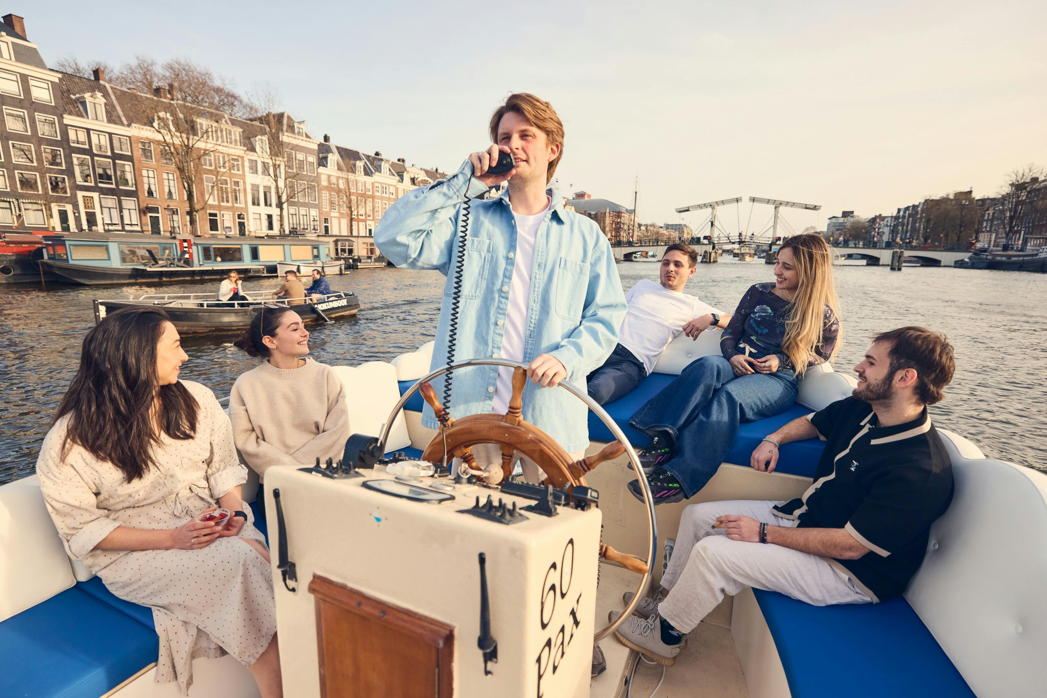 アムステルダムでクラウドボート体験
