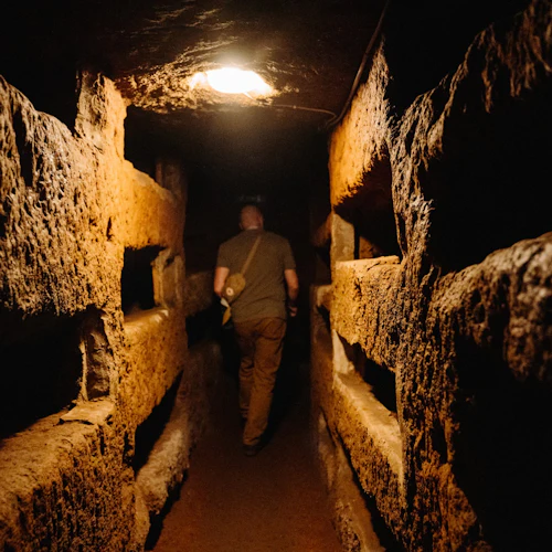 Rome: Guided Underground Tour with Catacombs & Bone Crypt Entry - Photo 22
