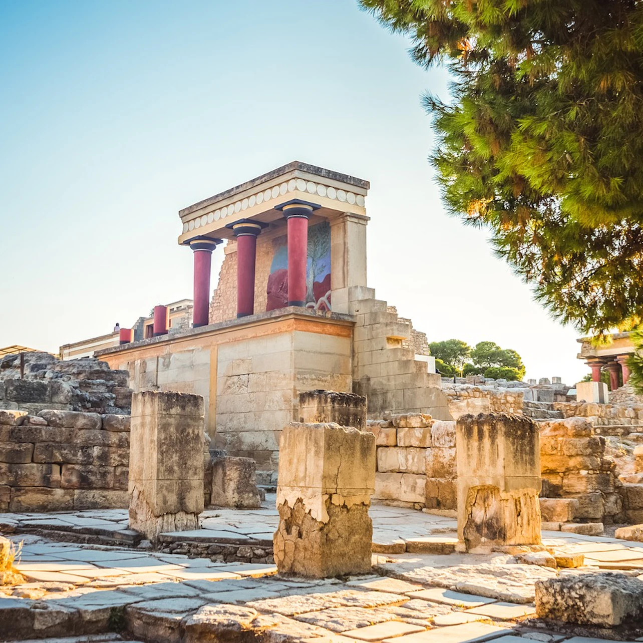 Palais de Knossos : Billet d'entrée + Guide du patrimoine hellénique numérique
