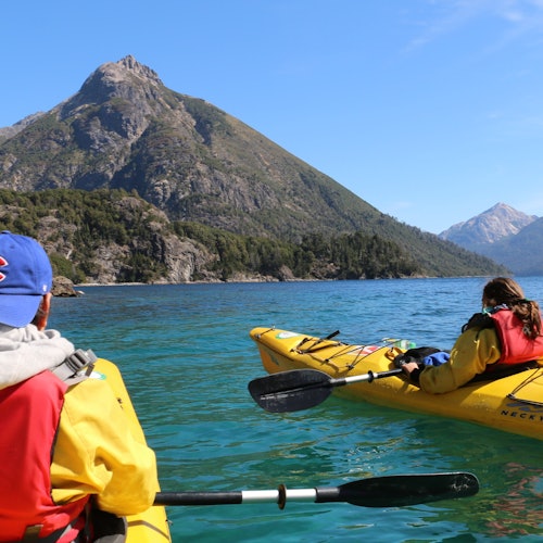Bariloche: Private Half Day Kayak Tour in Nahuel Huapi Lake