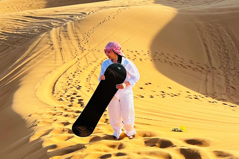Sandboarding