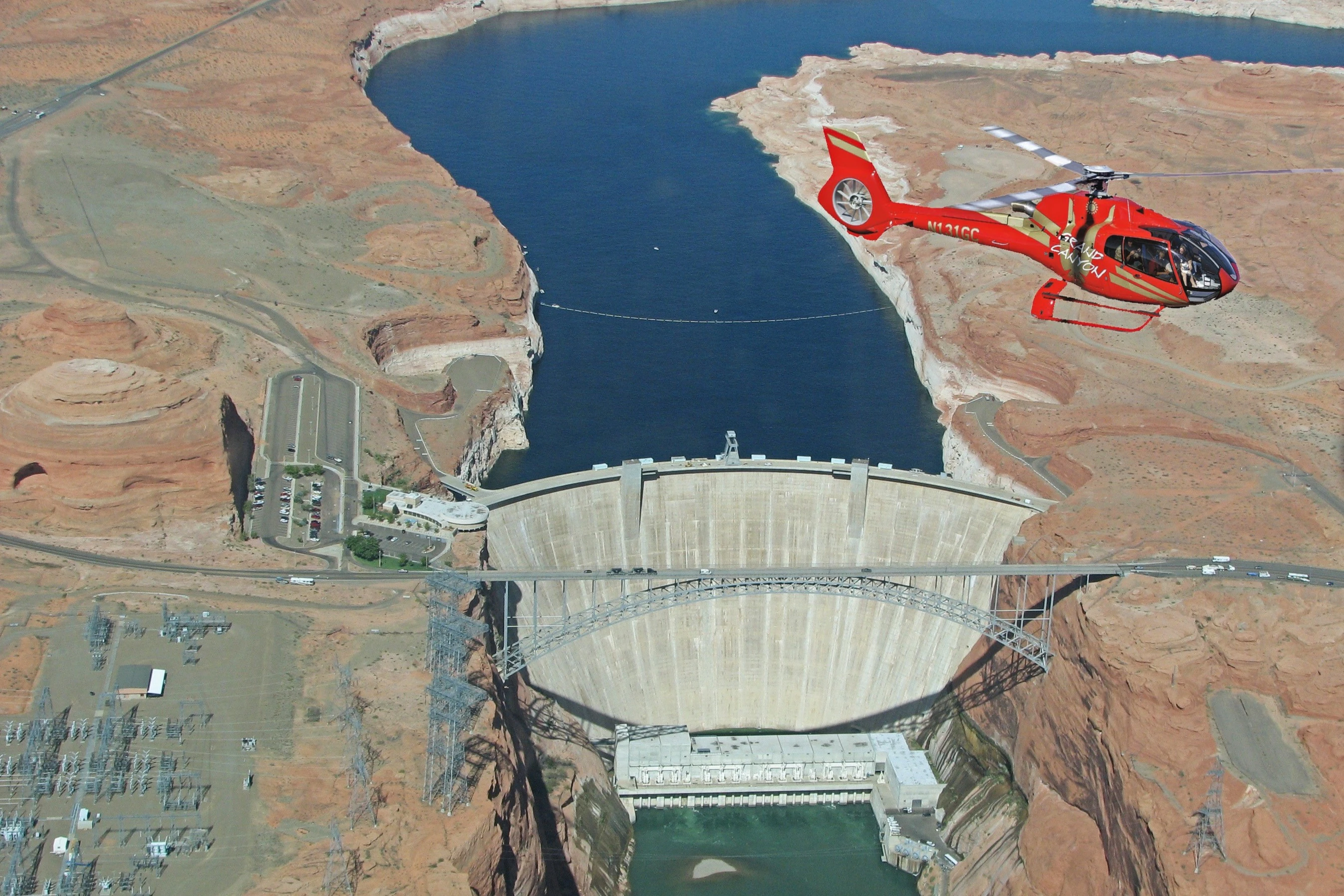 Hoover Dam and Las Vegas Strip: Helicopter Flight