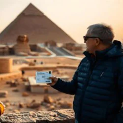 Pyramids of Giza Plateau: Entry Ticket + Transfer