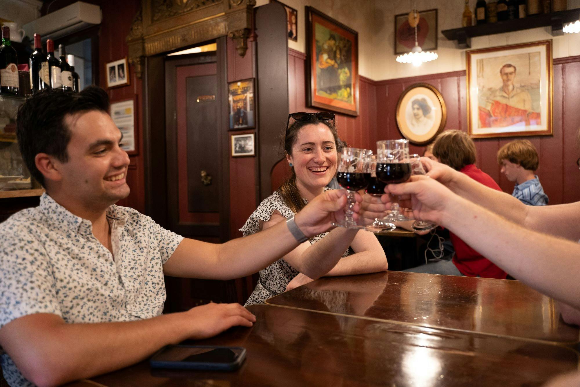 포도나무 시식 고객