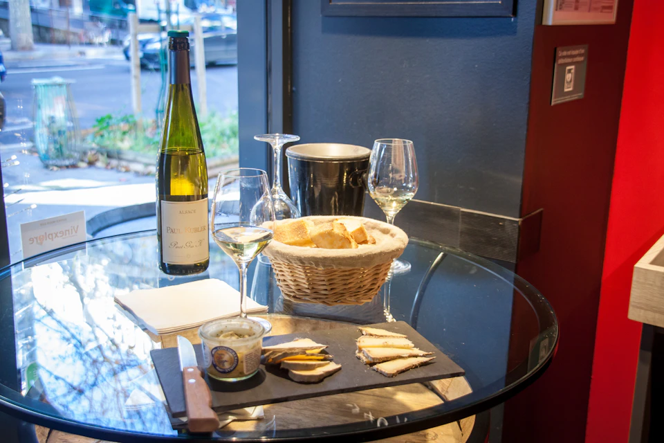 Wine and cheese