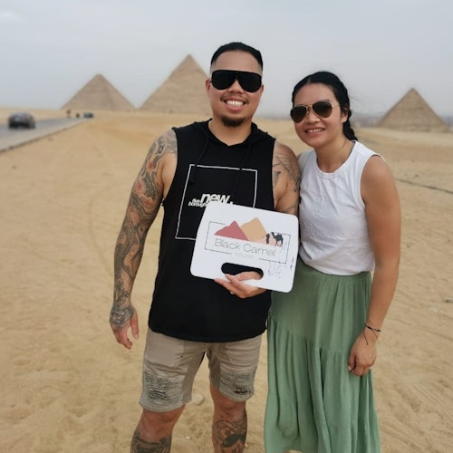 From Cairo: Giza Pyramids, Saqqara, and Memphis with Lunch