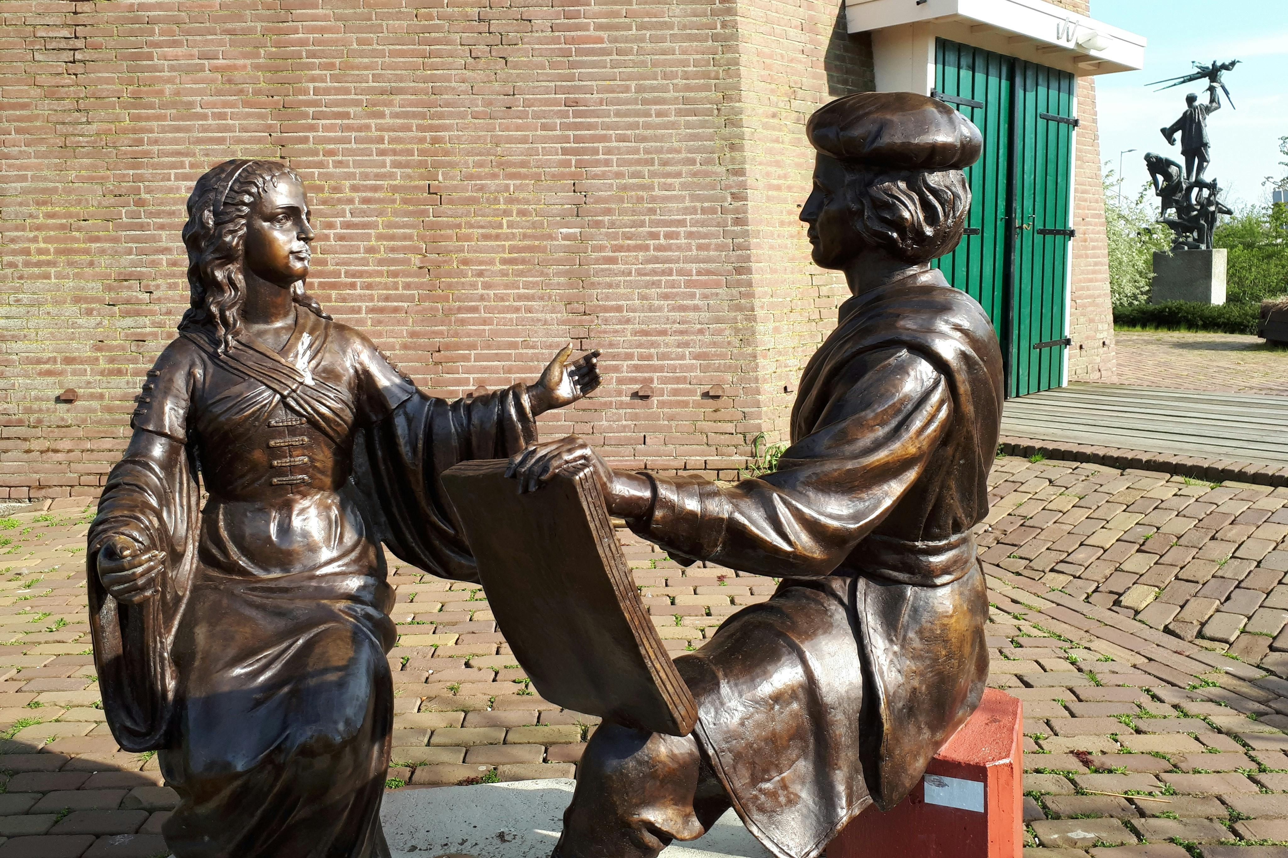 Rembrandt paints Saskia