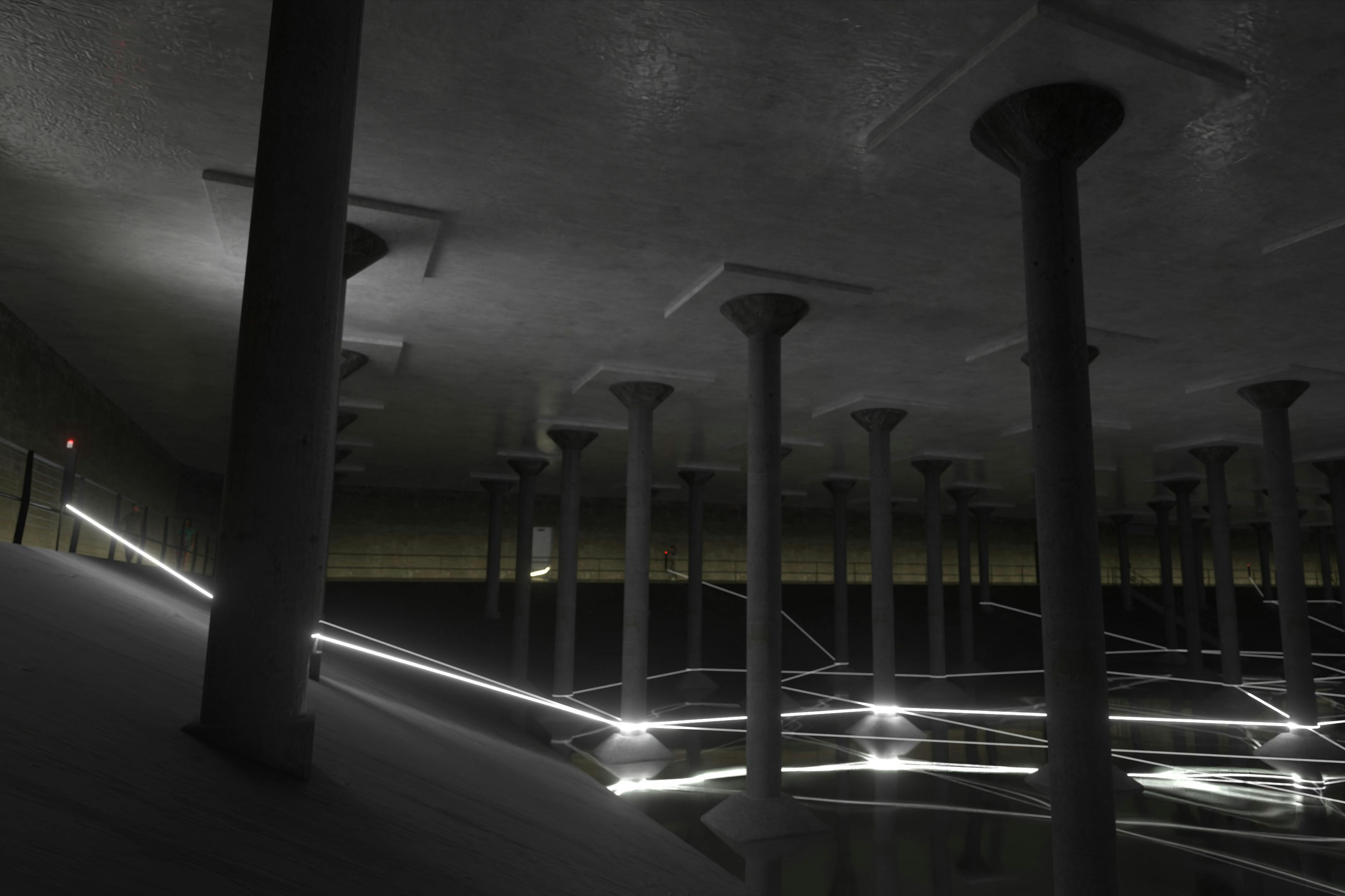 Buffalo Bayou Park Cistern: Undercurrents Art Installation Entry - Photo 3