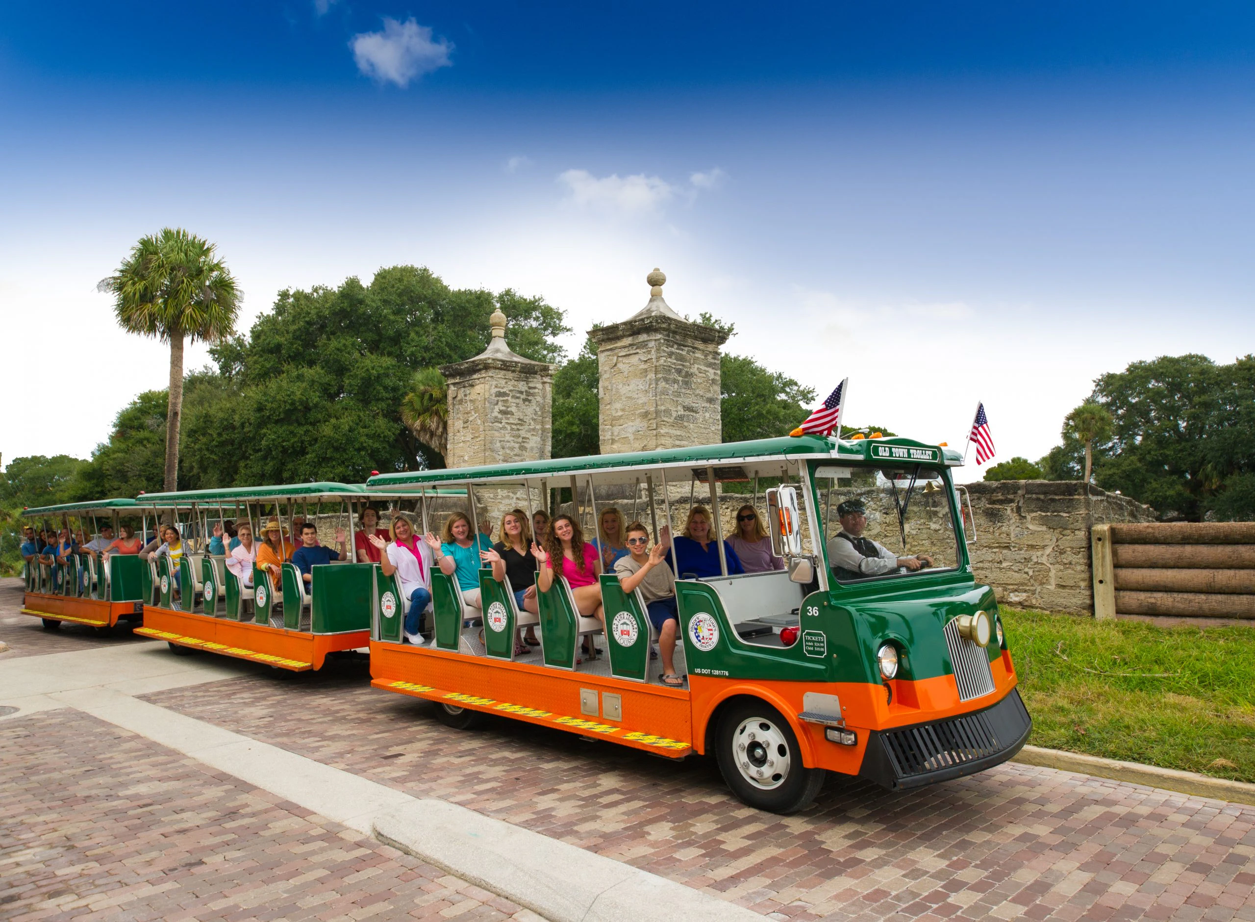 St. Augustine: Hop-on Hop-off Old Town Trolley