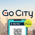 Smartphone mit New york explorer pass