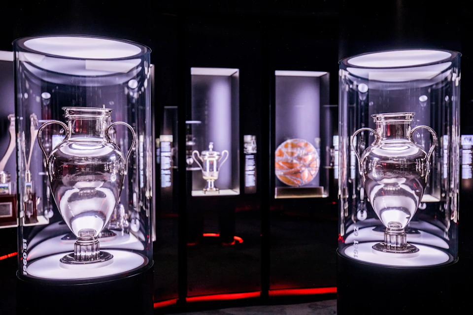 Trophies of the European Champion Clubs' Cup