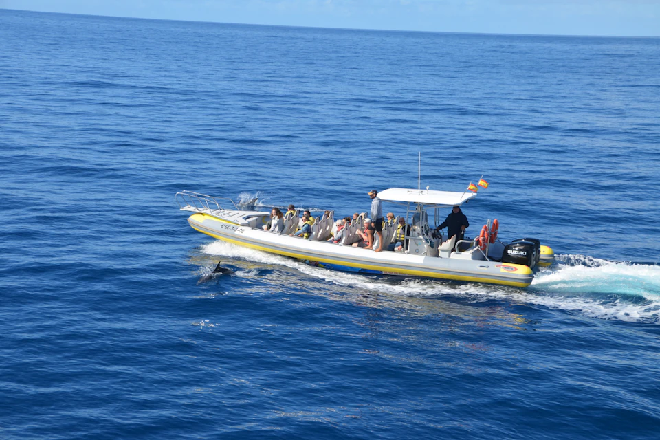 our speed boat