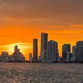 Miamis skyline.
