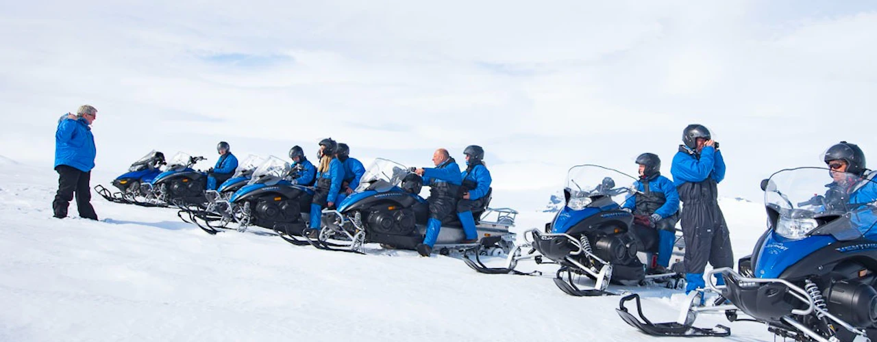 Vatnajökull: Tour in motoslitta