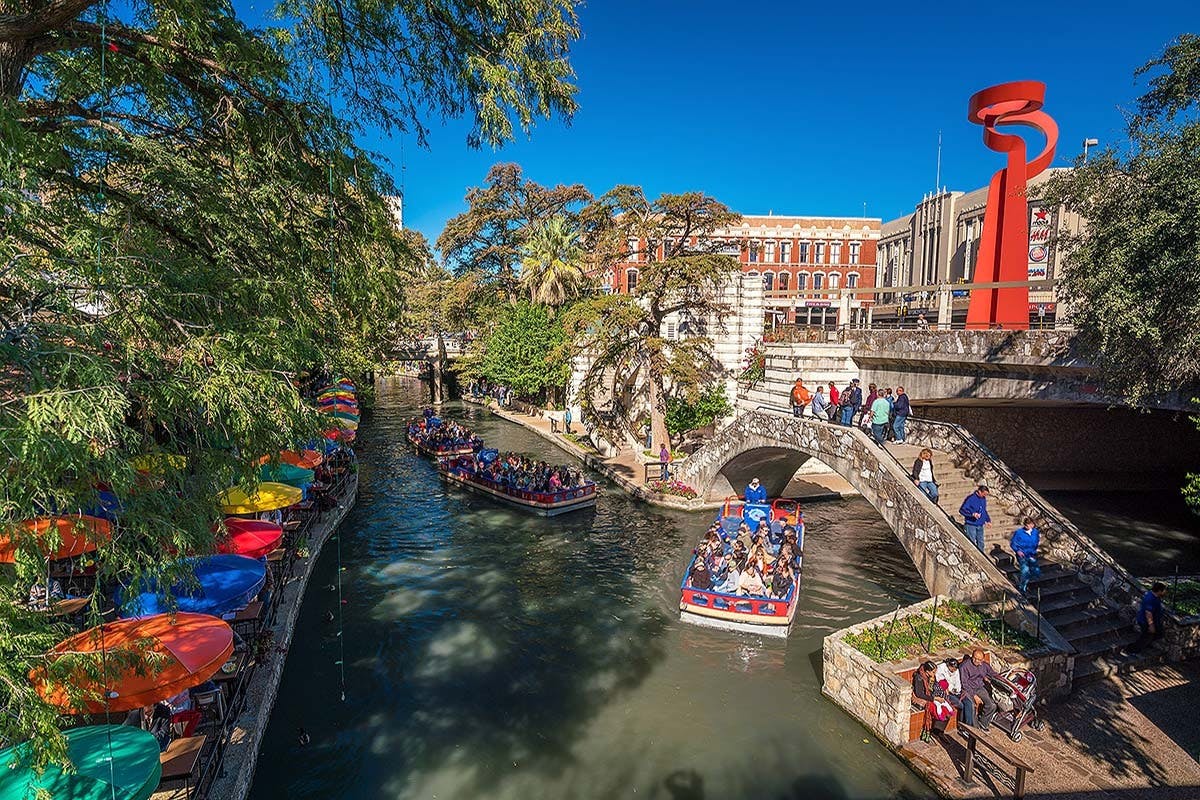 San Antonio Riverwalk in San Antonio