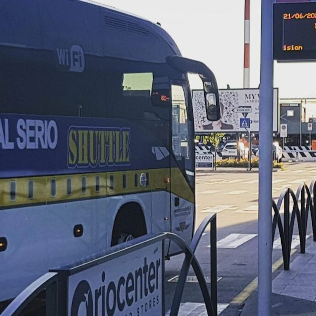 Monza : Transfert en bus aller simple de l'aéroport de Milan Bergame à Monza