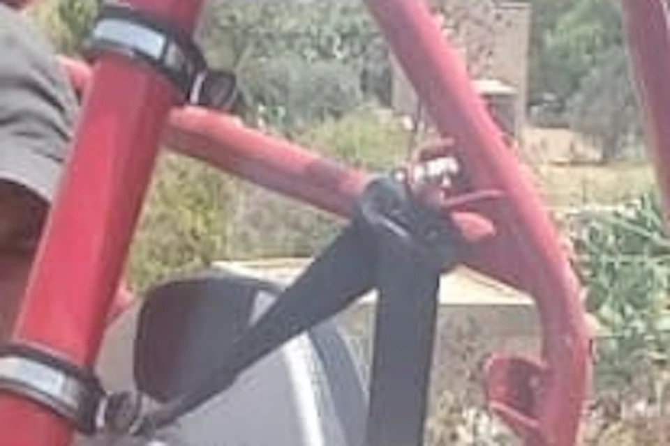 People sat in their buggies
