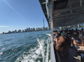 Вид на Торонто с борта катера