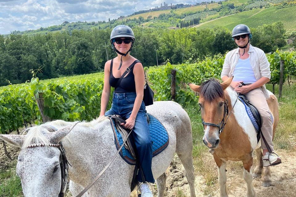 Regione del Chianti e San Gimignano: tour guidato + trasferimenti + pranzo + passeggiata a cavallo — 4