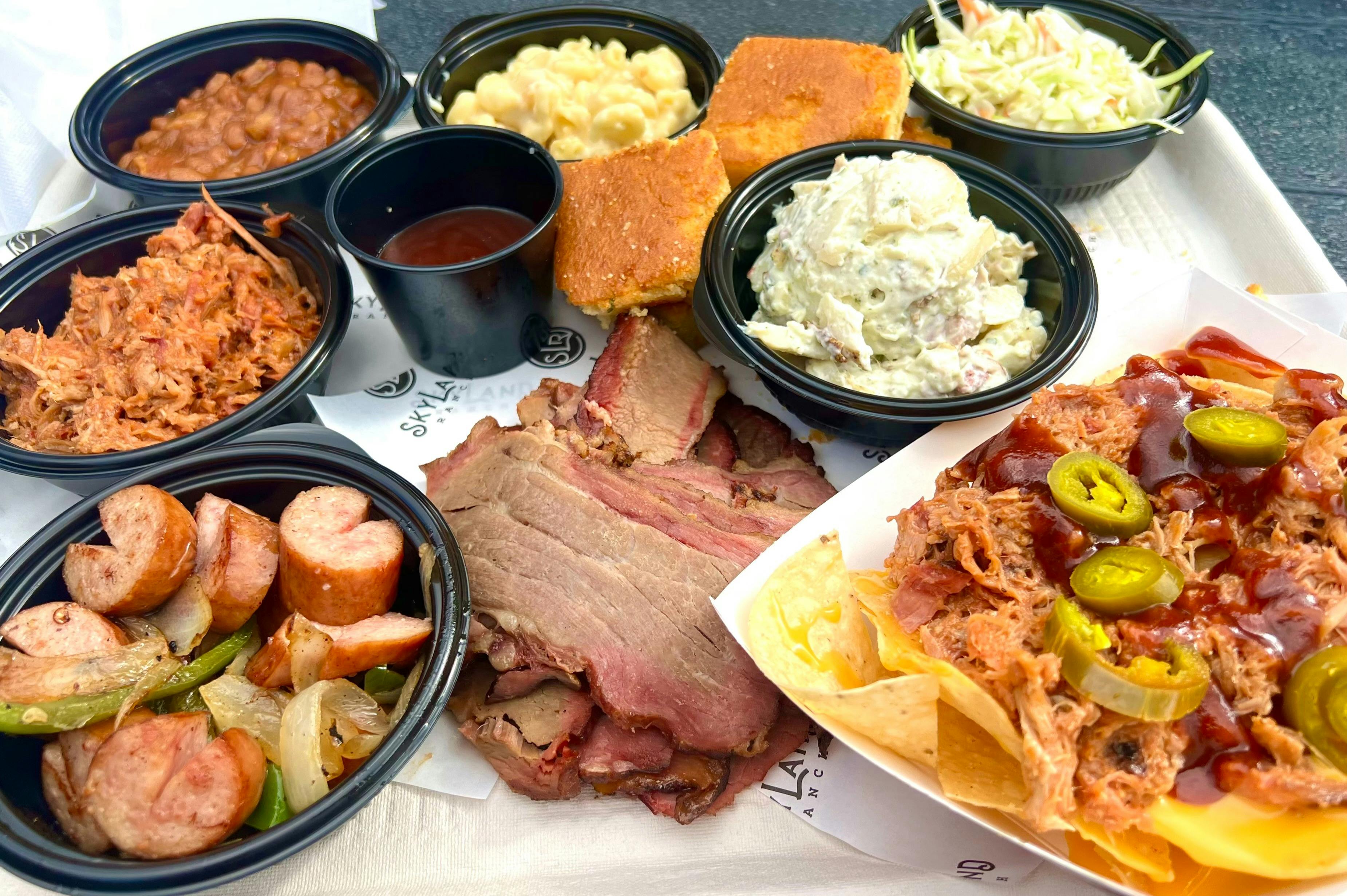 The "protect the family" bbq sampler platter 