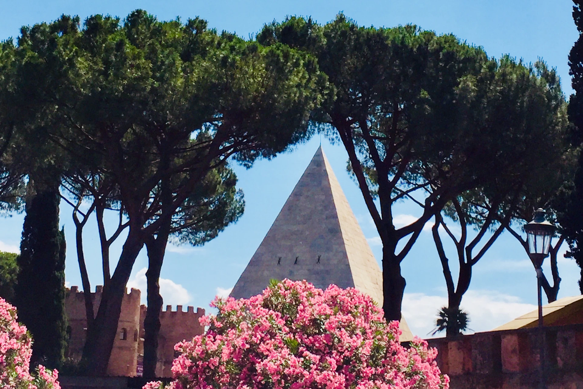 a pyramid