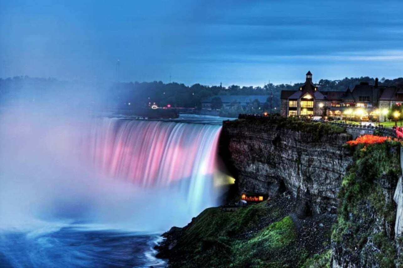 Niagara Falls Illumination Night Tour w/ Power Station Light Show - Accommodations in Niagara Falls