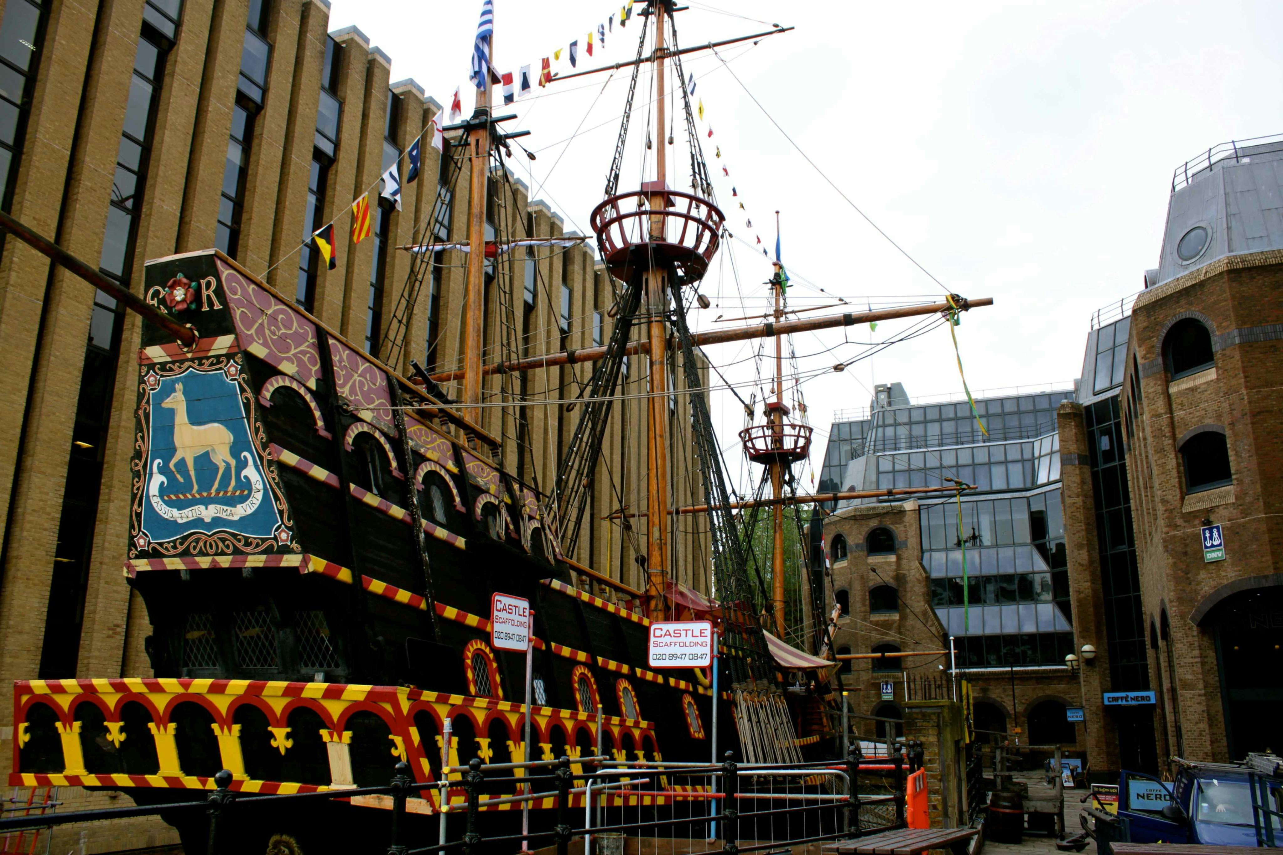 Ξεναγήσεις στα κορυφαία αξιοθέατα του Λονδίνου - Golden Hinde