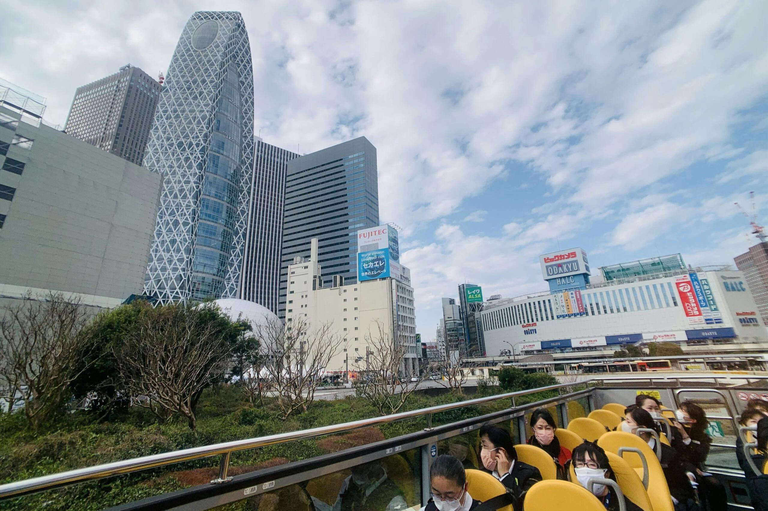 АВТОБУС SKY HOP В ТОКИО