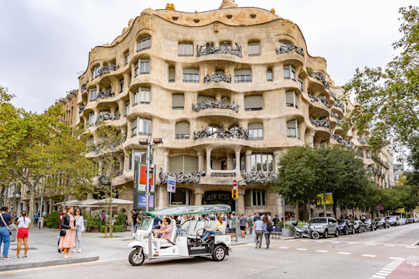 Barcelona 2-Uur Privé Tuk Tuk Tour