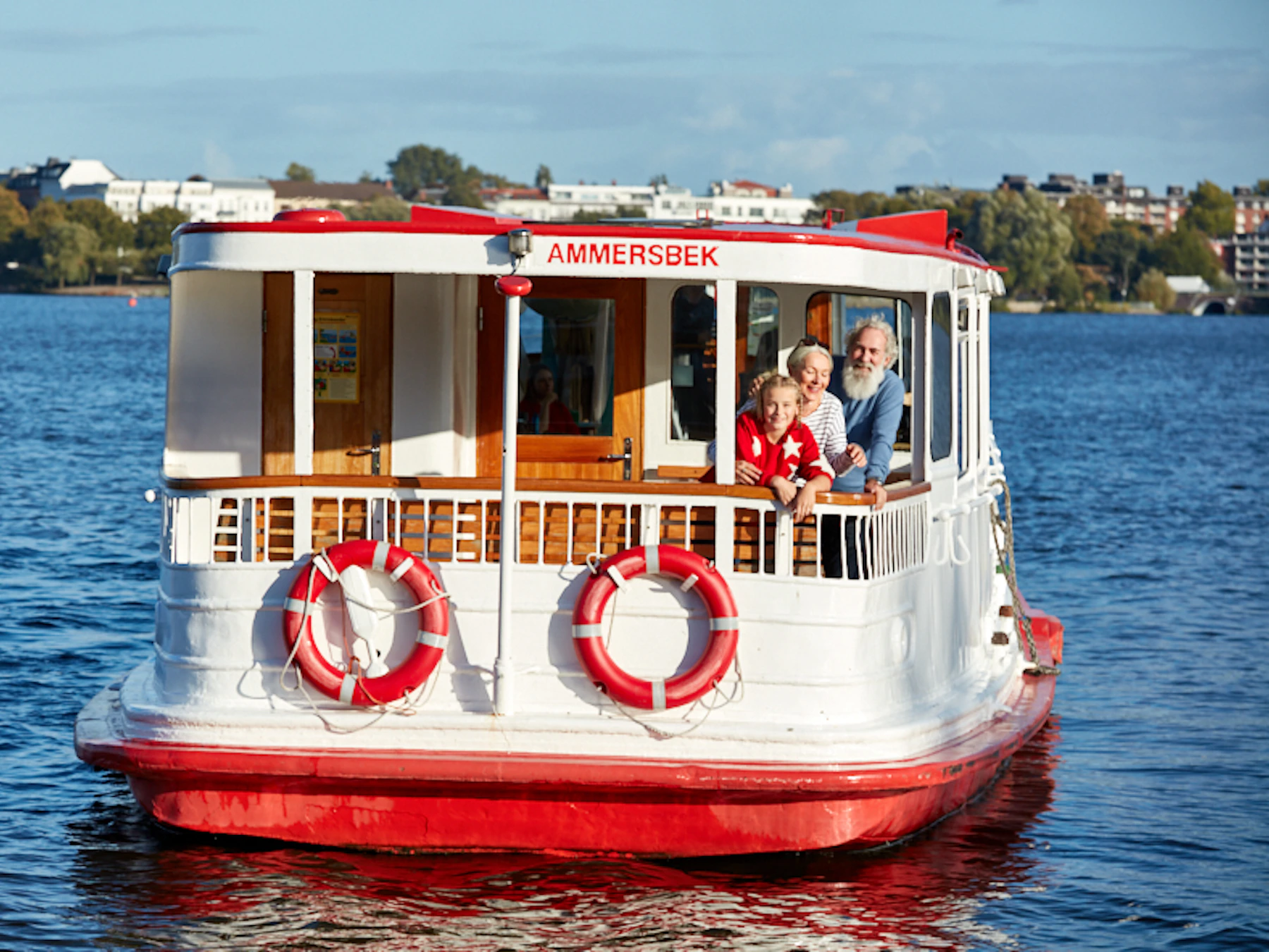 Hamburg: 1-stündige Bootstour