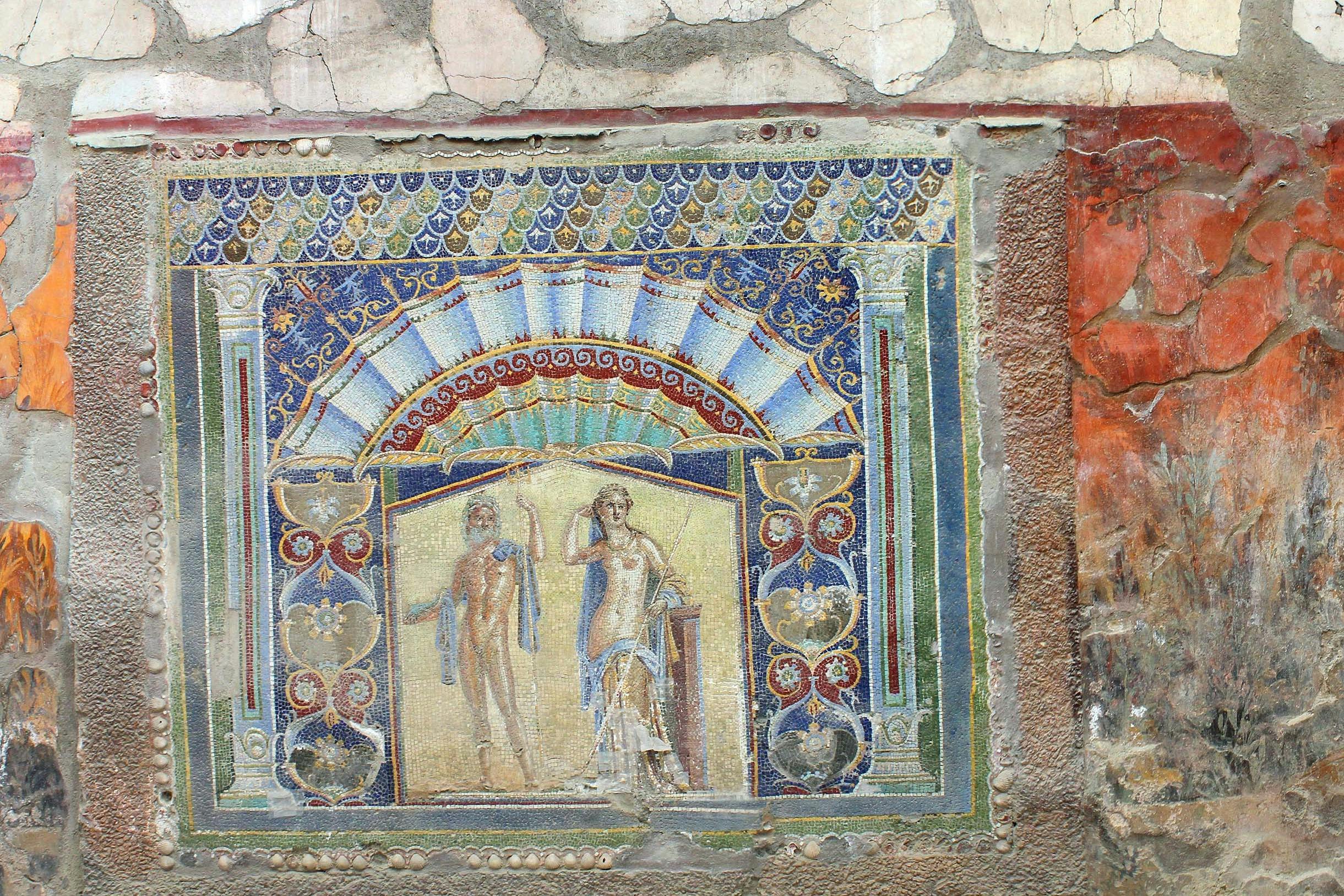 Fresco_Herculaneum Excavations