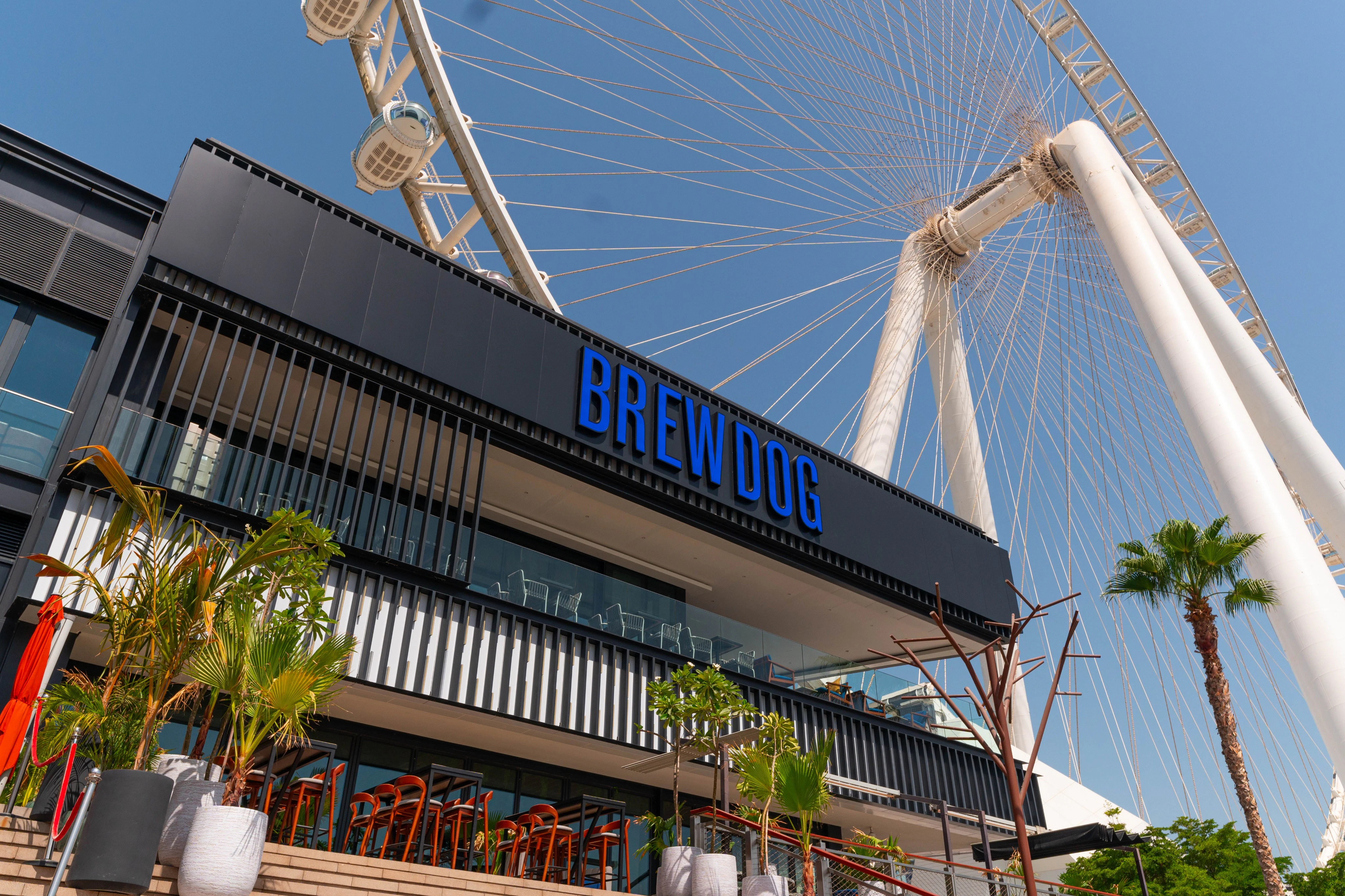BrewDog Bluewaters Dubai: Craft Beer Flight + 2-Course Dinner