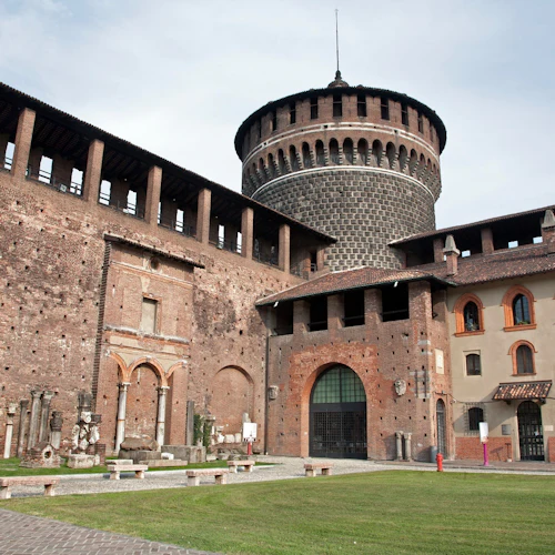 Milano: Gå förbi kön Sforza slott med biljetter till den sista måltiden
