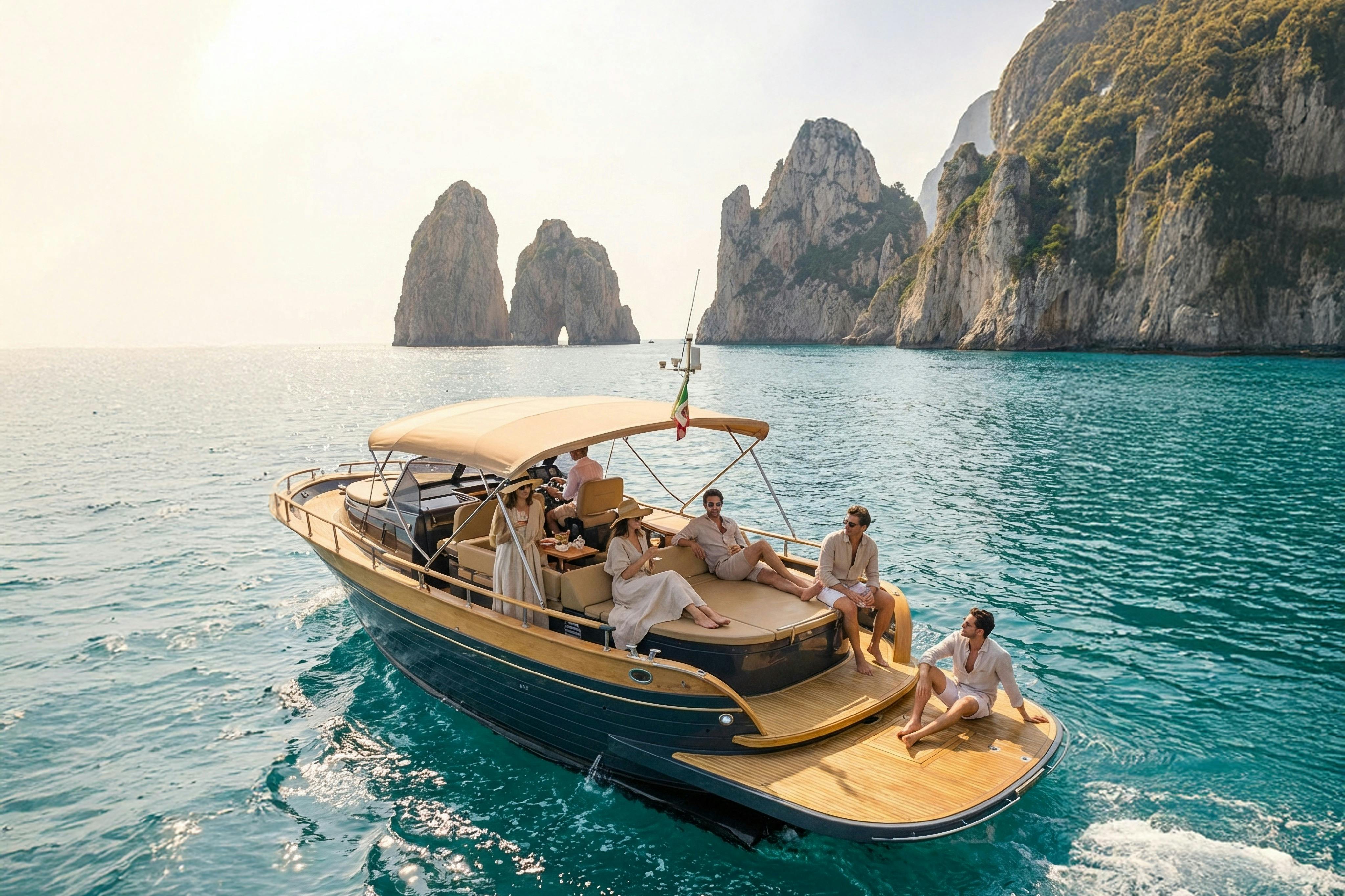 Capri: Tour in barca da Positano + Brunch + Bevande + Snorkeling — 4
