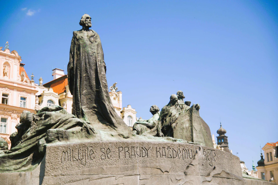 Statue of Jan Hus