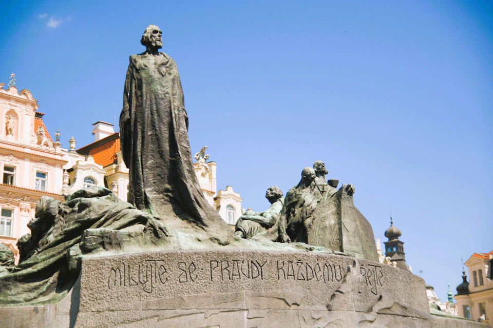 Statue of Jan Hus