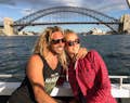 Couple d'excursionnistes du port de Sydney