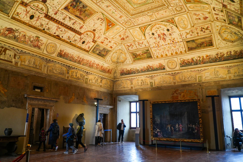 Interior of Castel Sant'Angelo
