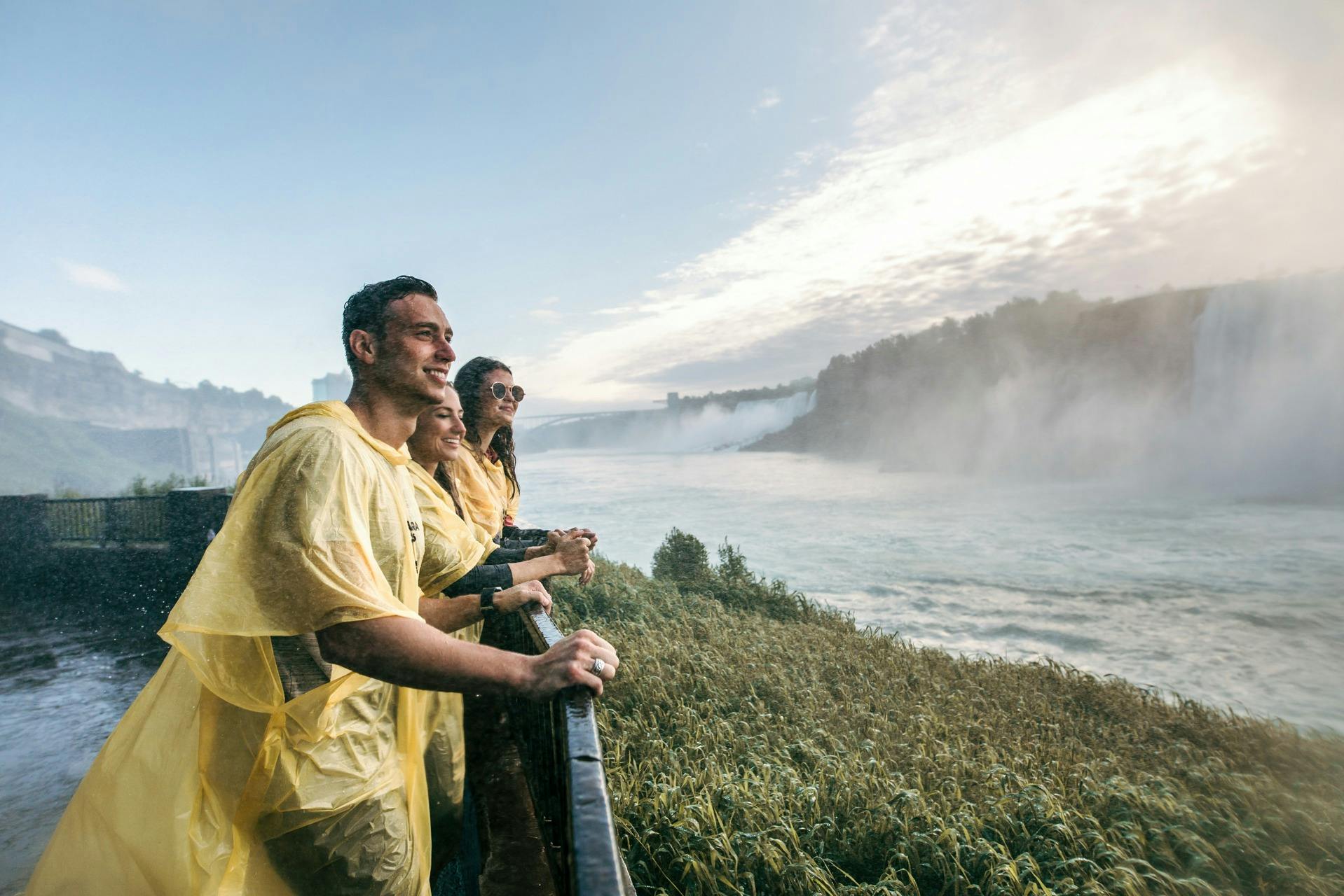 Exclusive First on the Boat Niagara Falls Tour & Journey Behind the Falls
